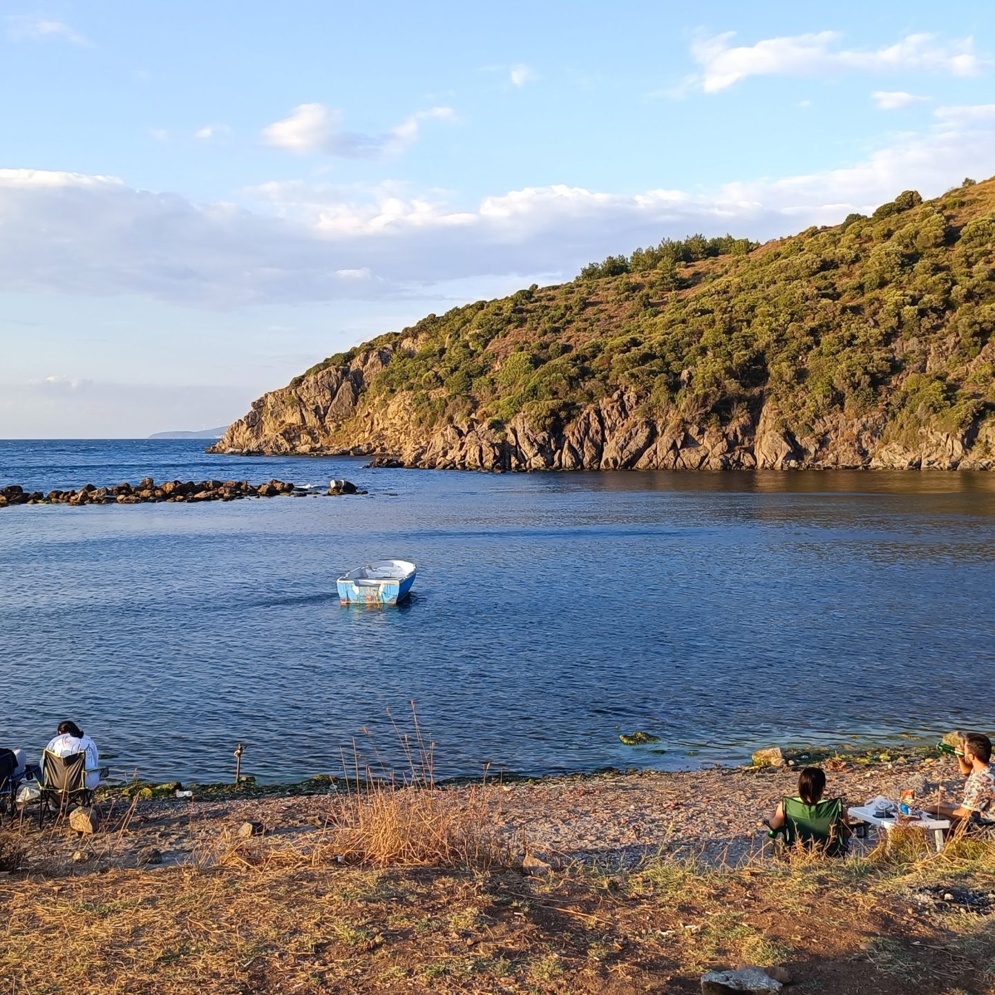 Antyczny port Kapanca w Turcji – biwak pod drzewami oliwnymi
